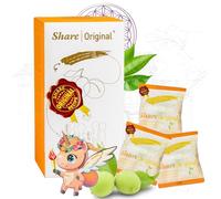 (10-day plan) Share Original® Fermented Japanese Apricot/Plum Taster Set - 7-pc Starter Box + 3-pc Taster Pack | 10 Individually Wrapped Fruits | 30+ Months Naturally Fermented | Vegan & Lactose-Free