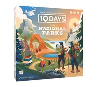 10 Days in The National Parks Board Game - Hike, Boat, Fly, or Drive to Scenic American Landmarks. Easy-to-Learn Card Drafting & Hand Management Game,
