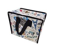 10+ Designs of fashion colourful Cartoon, spotted, zebra, leopard, flowers print recycled eco friendly, waterproof, ladies kids lunch, shopping, travel, handbag by Fat-catz-copy-catz (Bon voyage lunch bag)