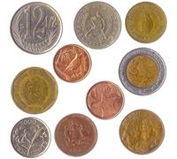 10 Different Coin Collection from the Americas - Collectible World Currency - Tropical Plants and Animals - Historic Latin American and Caribbean Coins