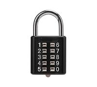 10 Digit Push Button Combination Padlock,Security Padlock, Button Combination Security Padlock Digital Lock, Outdoor Waterproof Padlock for Gym, Sports Locker, Cabinet Gate, Toolbox, Suitcase, Pa