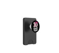 10 Double Digits Party Bow Ten Year Old Princess Birthday PopSockets PopWallet for MagSafe