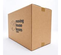 10 Double wall Industrial Extra Strong Extra Large Heavy Duty 70 litres 58x30x40cm Cardboard, Storage, Packing & Moving boxes - Made in the UK