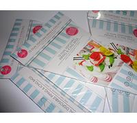 10 Dual Disposable Piping Icing Bags Pipe Two Colours At Once