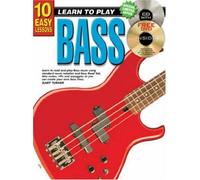 10 Easy Lessons:Teach Yourself Bass (Book and CD)