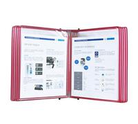 10 Easy-Loading Pocket Wall Mounted Reference Organizers for Workshop Laboratory Warehouse Dustproof