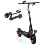 10" Electric Scooter Adults, Powerful Motor up to 40-45km Long Range 48V15Ah Battery,3 Speed Modes Dual Brakes Multi-Shock Foldable Aluminum Alloy E Scooter Load Capacity 150Kg