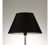 10" Empire Shiny Satin Pendant Ceiling Table Lamp Shade - Black