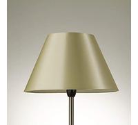 10" Empire Shiny Satin Pendant Ceiling Table Lamp Shade - Cream