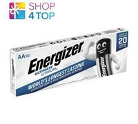 10 Energizer Aa Ultimate Lithium L91 Batteries 1.5V Mignon Stilo Lr6 NEW