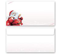 10 envelopes Christmas, Letter to Santa Claus DIN Long (220x110 mm) | Paper-Media