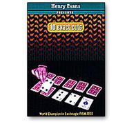 10 Exact Cuts (BLUE) Henry Evans, Card Trick, Close Up Magic