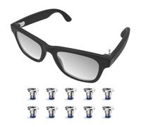 10 Eyeglass Replacement Screws Compatible with Ray-Ban Meta Gen 1 & 2 | Stainless Steel Eyeglass Screws, Anti-Loosening Coating, for Wayfarer Skyler Headliner Repair, No Screwdriver, Home & Travel
