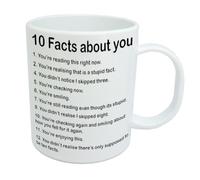 10 Facts About You Funny Novelty Mug - Serendipity Vita Range - Each Mug Comes In An Individual Giftbox