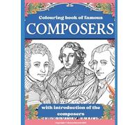 10 Famous Composers Coloring Book (Coloring Books)