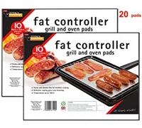 10 FAT CONTROLLERS. FAT TRAPPER COOKING PADS. GRILL & OVEN. ABSORBS FAT X 2