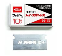 10 Feather FHS Razor Blades for One Blades Razor