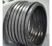 10 Feet Length Flexible Graphite Braided Compression Packing (3/8" x 3/8") for Pump Valve or Mechanical Seal