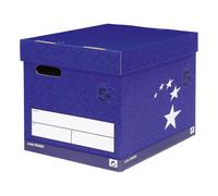 5 Star Elite Superstrong Archive Storage Box Foolscap Blue [Pack 10]