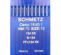 10 (Flask) Sewing Machine Needles Schmetz 134 KK (Industrial) NM 70 Size 10