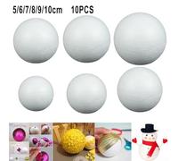 10 Foam Balls for Creative Crafting Perfect for Parties and DIY Projects (7cm)