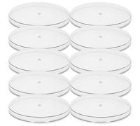 10 Food Storage Lids 6.8 cm Plastic Lids for Weck Jars Weck Bottles with Mouth RR60 / 6 cm