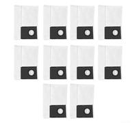 10 for Pack Dust Collection Bags for Midea for v16 Pro for mini for eureka J15 Max Ultra - for premium Paper Style Replacement Sacks Free Sealed Bin Liners Pet Hair Trap Motor Protection(6pcs)