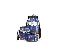 (10) Fortnite Game School Bag Backpack Lunch Bag Pencil Case 3PCS
