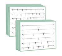 ＡＷＨＡＯ 10 Fraction Manipulation Pieces, Number Line, Fraction Equivalence Game, Math Games, for 4th Grade Students