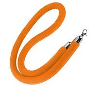 10 Ft Twisted Rope - Premium Safety Crowd Control Queue Barrier for Red Carpet Events Hotels Celebrations Hospitals & Banks - 2.2M (7.2Ft) Design