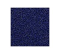 10 g TOHO Round Seed Beads Rocailles, Size 8/0, Semi Glazed Navy Blue (# 2607F), Japan, Glass
