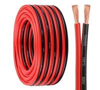 10 Gauge Wire 2 Conductors Copper Wire, 10 AWG Battery Cable Oxygen Free Copper Wire for Solar Panel, Automotive, Trailer, RV and Speaker (10 Gauge 20FT)