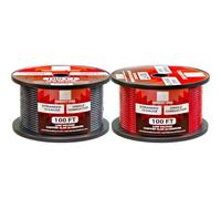 10 Gauge Wire Combo 6 Pack 12V 100'FT per Roll (600 ft Total) 10 Gauge Auto Wire Copper Clad Aluminium Low Voltage 10 Gauge Wire