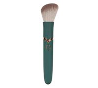 10 Gear Vibration Massage Brush,Electric Makeup Brush, Vibrating Makeup Brush with Soft Fluffy Bristles - Electric Beauty Brush in Green Rechargeable Adjustable Loose Powder Brush Black