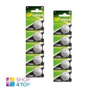 10 Gp Lithium Cells Cr2450 Batteries Dl2450 3V Button Cells Exp 2033 5Bl New