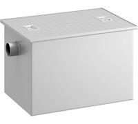 10 Gpm Commercial Grease Trap - 2 Non-threaded Connections, Ideal For Restaurants, Kitchens, Bars, Cafes, Hotels, And Schools - Efficient Grease Interceptor System 70 lb