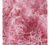 10 Grams of LIGHT PINK Luxury Hamper Shred Gift Packaging - Extra Soft Shredded Tissue Paper