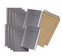 10 Gray Application Folders by Pagna Type START 2-Piece Including Envelopes