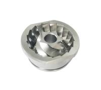 10 Grinder Burr Stainless Steel Espresso Machine Burr Replacement Set Titanium Coated Grinding Disc Burr, Compatible for Jura