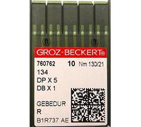 10 GROZ-BECKERT round bottom flasks DPx5 Sewing machines Needles System 134 (R) Industrie St. 130/21