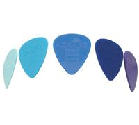 10 Hard Nylon Guitar Picks - 0.85 mm thickness - Royal Blue