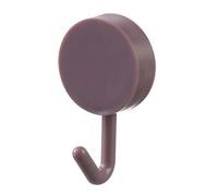 10 Heavy-Duty Adhesive Wall Hooks - No Drilling Ideal for Coats Bags Bathroom Kitchen Towels Home Accessories - Wine Red - 10 Pack
