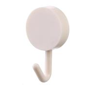 10 Heavy-Duty Adhesive Wall Hooks - No Drilling Perfect for Coats Bags Bathroom Kitchen Towels Home Accessories White Pack of 10