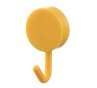 10 Heavy-Duty Adhesive Wall Hooks No Drilling Yellow Perfect for Coats Bags Bathroom Kitchen Towels Home Accessories 5 Pack