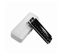 10 hole 20 tone blues harmonica beginner blues harmonica(Black)