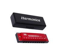 10 Hole Chromatic Harmonica with Smooth Metal Finish Diatonic Suitable for Music Lovers and Students Present Professional Tuned