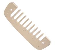 10 - Hole Comb Harmonica Part, Aluminum Alloy Harmonica Replacement, Small Musical Instrument Fitting with High Strength and Impact Resistance, Easy Installation for Beginner, In old)