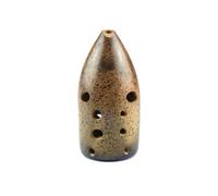 10-Hole Double-Chamber Ocarina, Low 5 To High 3, Traditional Chinese Musical Instrument, Includes Storage Box,A,E#