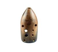 10-Hole Double-Chamber Ocarina, Low 5 To High 3, Traditional Chinese Musical Instrument, Includes Storage Box,D,A flat#