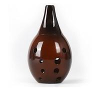 10-hole Full Mouth Xun Smoked High-density Resin Ocarina Musical Instrument Professional AF Tune Ocarina Xun ocarina instrument